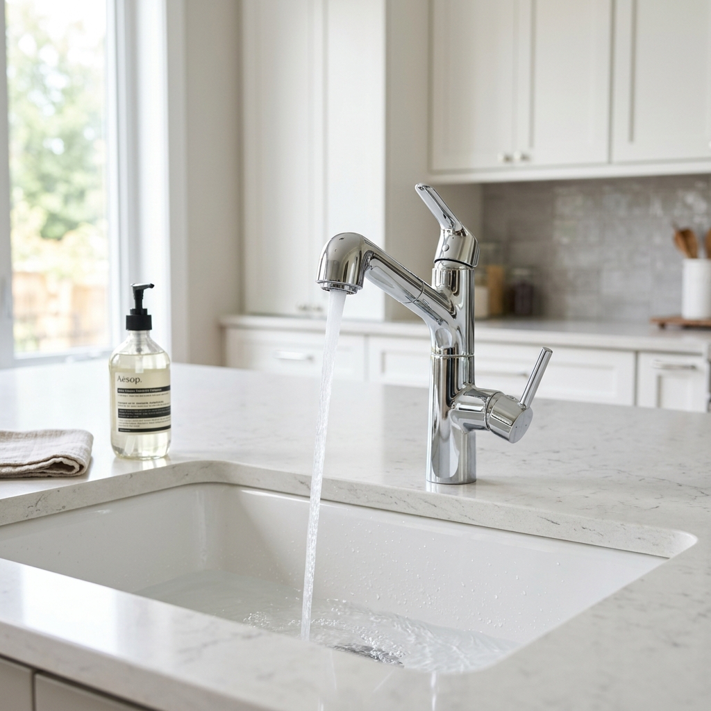 Modern faucet and plumbing fixtures